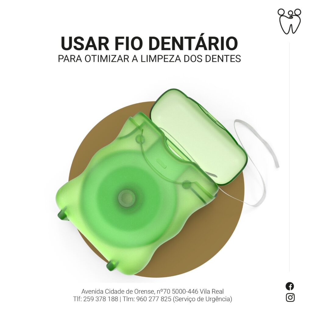 Usar Fio Dentário
